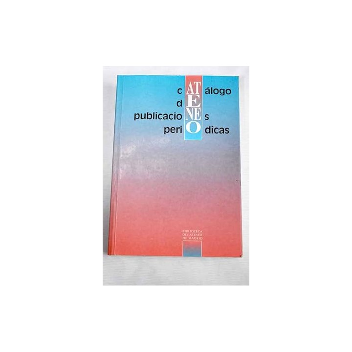 Catálogo de publicaciones periódicas